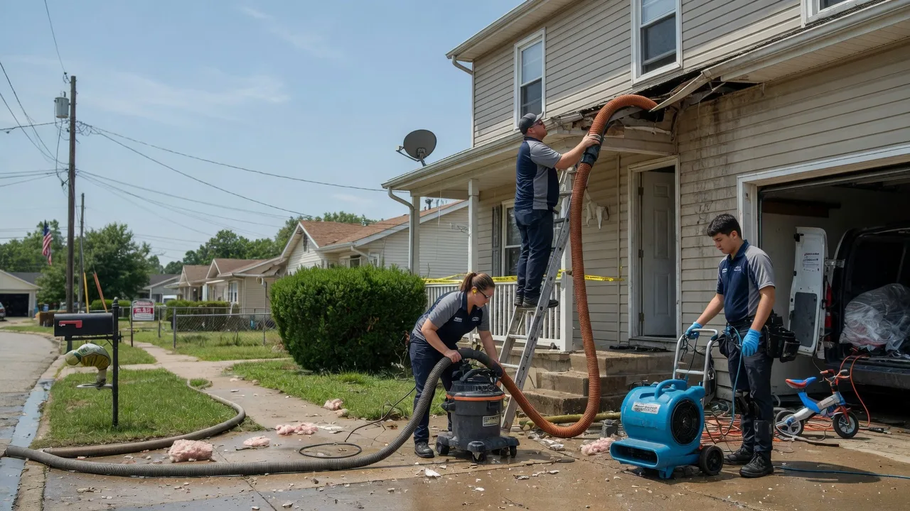 Water Damage Restoration in Dongola, IL near me